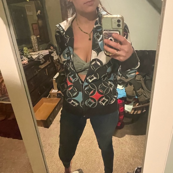 💎♦️Oakley // Zip Up Hoodie - Multi Diamond Pattern - Picture 7 of 8